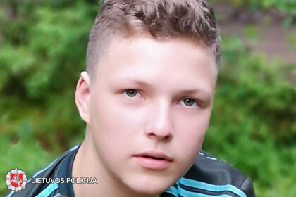 2019-10-01 12 val. Panevėžyje, Marijonų g., iš Bendruomeninių vaikų globos namų išėjo globotinis Pijus Sabalys (gim. 2005 m.) ir iki šiol negrįžta.