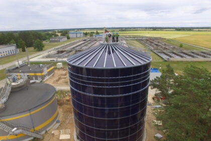 Baigiamas įgyvendinti projektas „Geriamojo vandens tiekimo ir nuotekų tvarkymo sistemų renovavimas ir plėtra Panevėžio mieste ir rajone“.