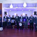 Panevėžio prekybos, pramonės ir amatų Metų asamblėjoje apdovanoti geriausiai dirbusių Aukštaitijos įmonių atstovai. P. ŽIDONIO nuotraukos