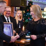 Panevėžio prekybos, pramonės ir amatų Metų asamblėjoje apdovanoti geriausiai dirbusių Aukštaitijos įmonių atstovai. P. ŽIDONIO nuotraukos