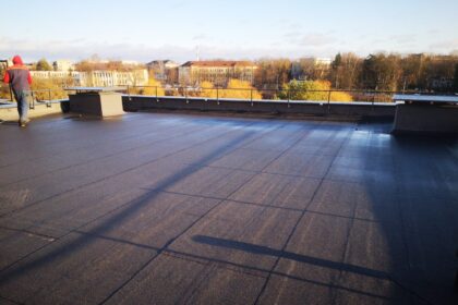 Panevėžio miesto savivaldybė pagal finansines galimybes atnaujina kultūros įstaigų pastatų infrastruktūrą. Bene didžiausias šių metų darbas – apšiltintas ir suremontuotas Bendruomenių rūmų stogas.