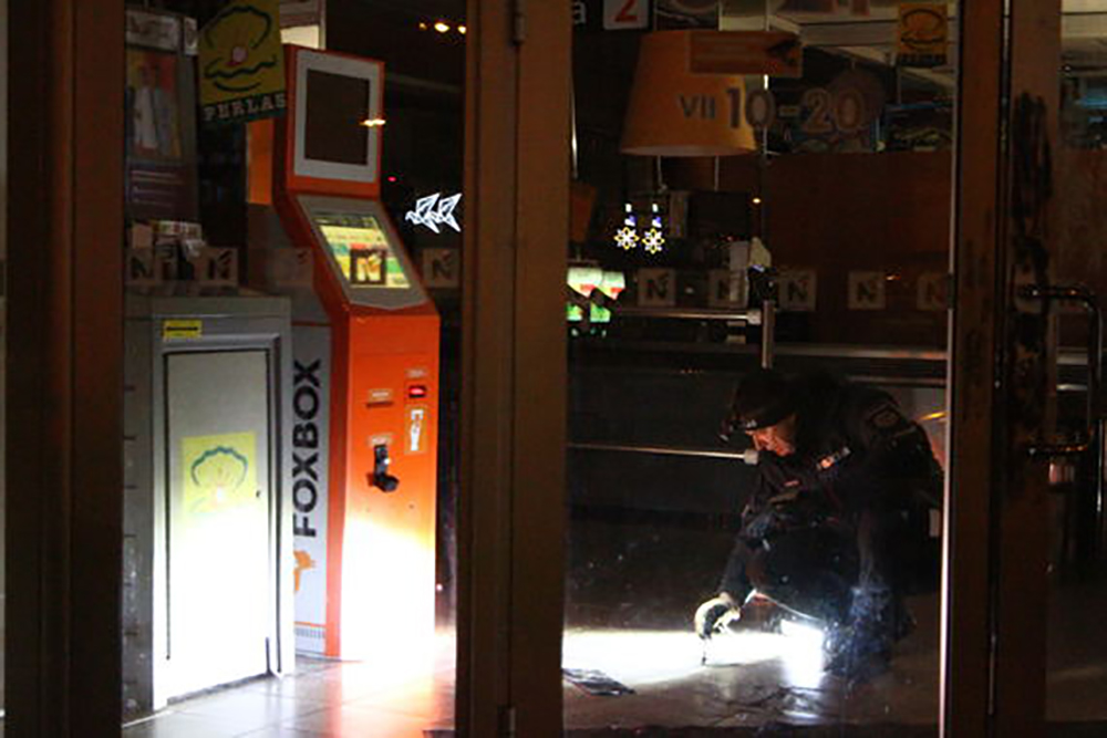 Nors liko be grobio, vagys sugebėjo pasprukti