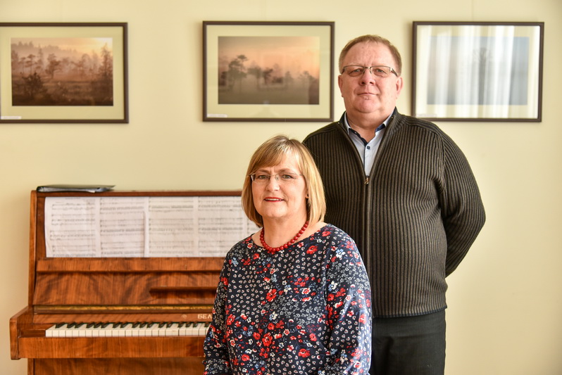 Likimo siųsta dovana Daiva Kiršgalvienė laiko ir savo didžiausią gyvenimo meilę – vyrą Virginijų. P. ŽIDONIO nuotr.