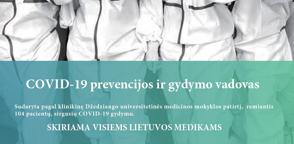 Vos per dvi dienas į lietuvių kalbą išverstas COVID-19 prevencijos ir gydymo praktinis vadovas.