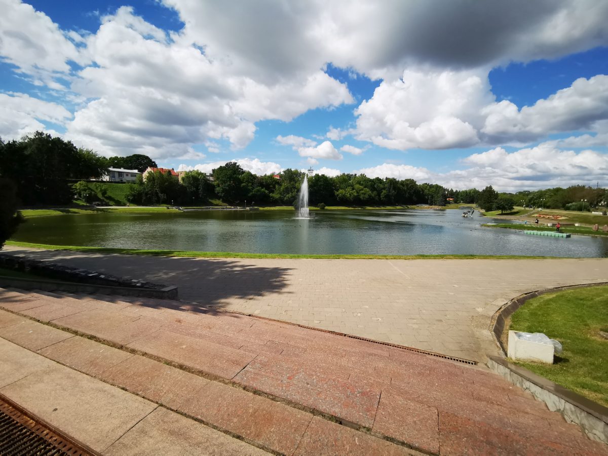 Senvagėje senąjį fontaną pakeis naujas šokantis. I. Stulgaitės – Kriukienės nuotr.