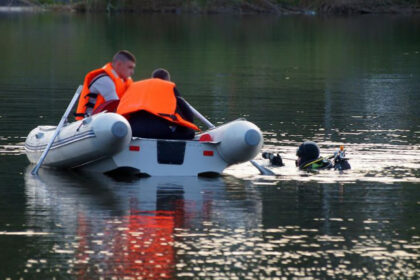 Panevėžio rajone esančiame žvyro karjere nuskendo žmogus.