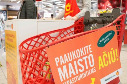 Savaitgalį vykusioje „Maisto banko“ akcijoje geradariai šalies gyventojai nepasiturinčių maitinimui paaukojo daugiau nei 287 tūkst. vienetų įvairių maisto produktų, kurių vertė viršija 300 tūkst. eurų.