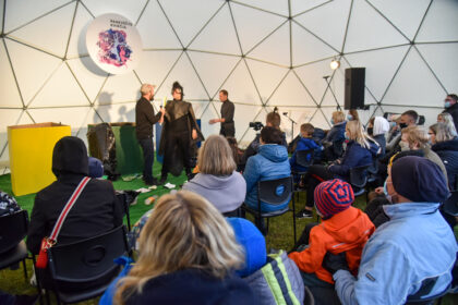 Jau trečią iš eilės sekmadienį miestiečiai kviečiami pramogoms atnaujintose miesto erdvėse.