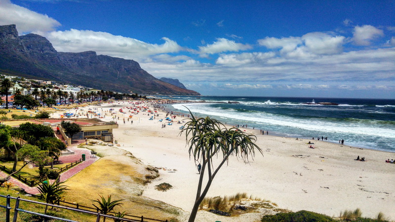 Camps Bay paplūdimys Keiptaune. ASMENINIO ARCHYVO nuotr.