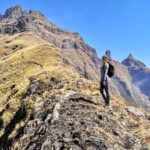 Lipant į Sterkhorn kalną (2 973 m) Drakensbergo kalnuose. ASMENINIO ARCHYVO nuotr.