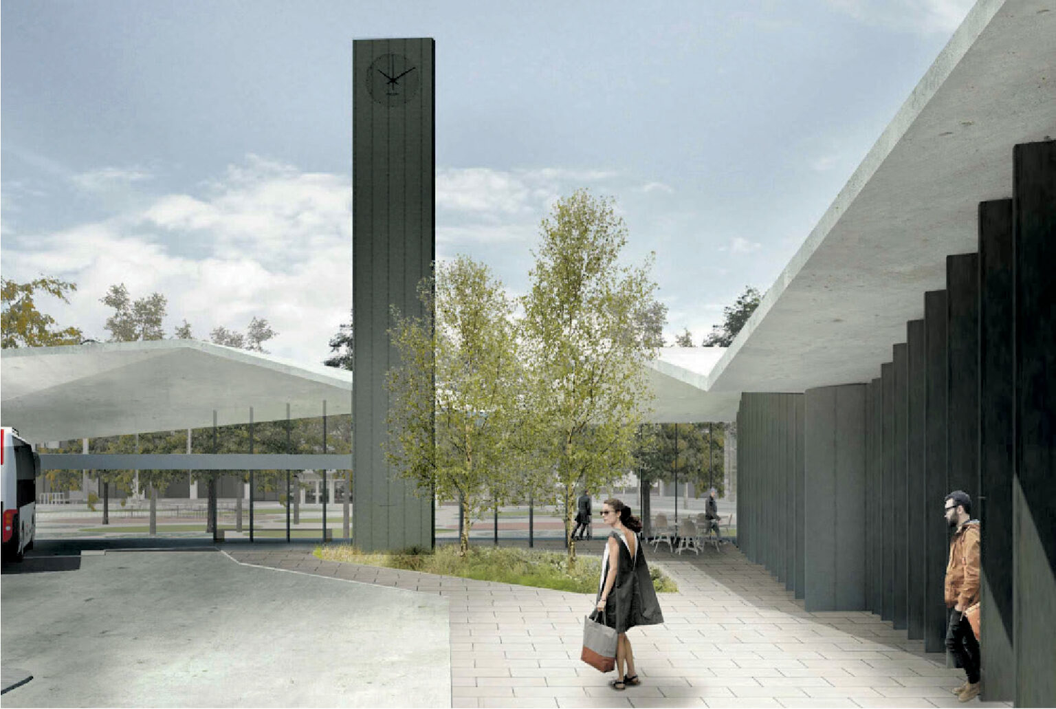 Morališkai ir fiziškai atgyvenusios autobusų stoties ženklinamo Panevėžio centro vaizdą iš esmės keisiantis naujosios stoties projektas antrą kartą teikiamas viešai svarstyti.