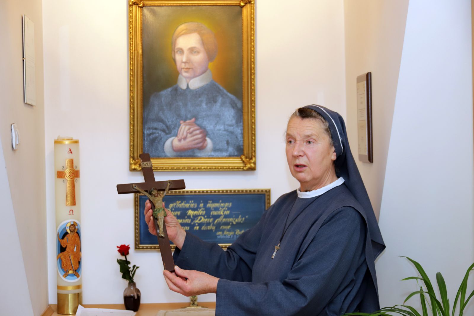 L. Kasiulytei teko daug iškentėti dėl savo tikėjimo. Sovietmečiu jai tai vos per plauką nekainavo gyvybės.I. Stulgaitės-Kriukienės nuotr.