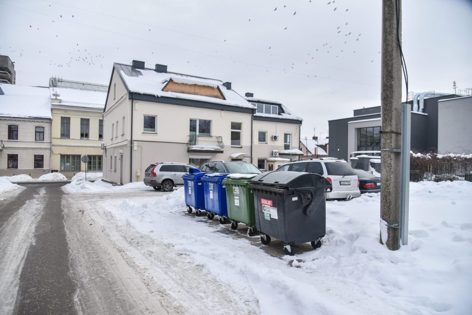 Panevėžio savivaldybė paskelbė konkursą mieste pastatyti dar penkiolika naujų požeminių atliekų konteinerių aikštelių.