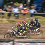 Panevėžį sekmadienį drebina motorų gausmas. J. Janonio gatvėje esančioje motokroso trasoje greičio ir adrenalino fanai varžosi dėl Edvardo Ramono taurės.