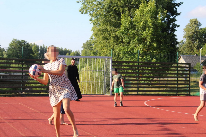 Dvasininko tarnystė – ir darbas su vaikais. ASMENINIO ARCHYVO nuotr.