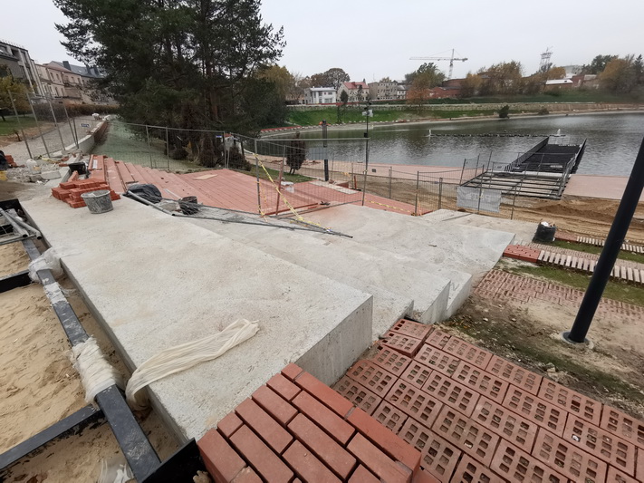 Senvagėje tebevyksta intensyvūs rekonstrukcijos darbai. I. STULGAITĖS-KRIUKIENĖS nuotr.