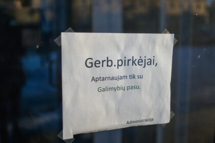 Tik maža dalis šalies gyventojų – vos 18,8 proc. – pritaria, kad galimybių pasas (GP) būtų taikomas vaikams nuo 12 metų ir net 63 proc. tam nepritaria, parodė visuomenės nuomonės ir rinkos tyrimų centro „Vilmorus“ atliktas reprezentatyvus gyventojų tyrimas.