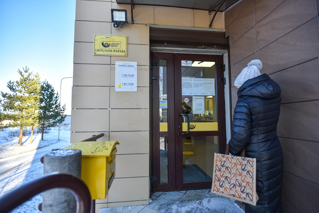 Pašto skyrių netrukus nebeliks dar dviejuose Panevėžio rajono kaimuose – vienas jų Velžys. P. ŽIDONIO nuotr.