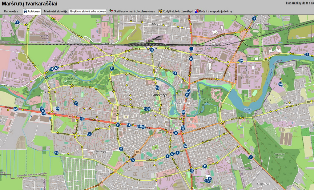Nuo šiol tiesiog savo telefone keleiviai mato, kurioje vietoje yra jų laukiamas autobusas ir kokiu greičiu jis važiuoja. 