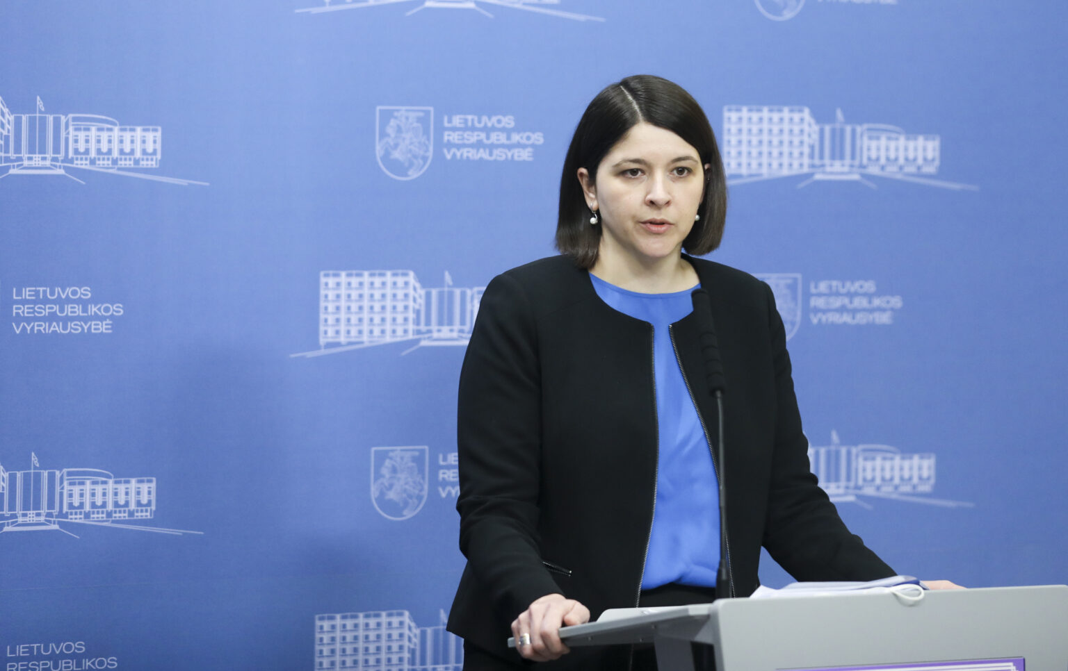 Finansų ministrė Gintarė Skaistė mano, kad, prasidėjus karui Ukrainoje, dar labiau kylanti infliacija turėtų pradėti mažėti antroje metų pusėje.