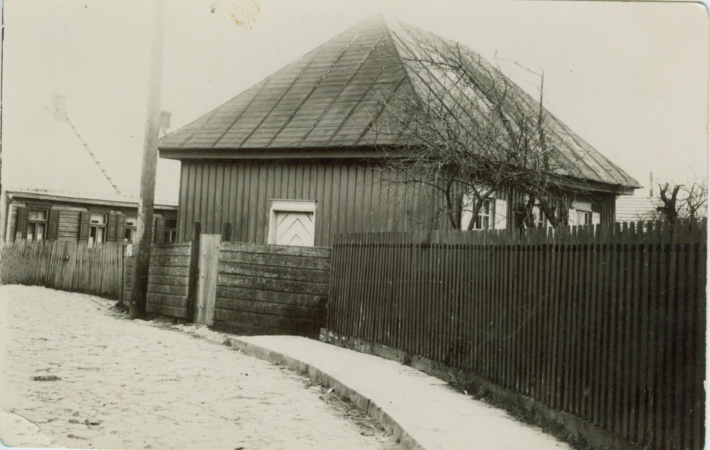 Senieji karaimų maldos namai Sodų gatvėje. PANEVĖŽIO KRAŠTOTYROS MUZIEJAUS FONDŲ nuotr.