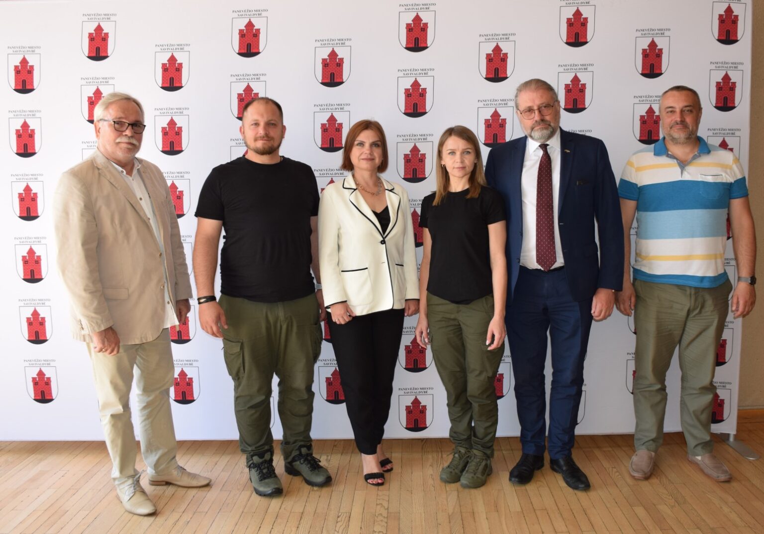 Šiandien Panevėžio miesto savivaldybėje lankėsi Ukrainos Konotopo miesto meras Artem Semenikhin su delegacija.