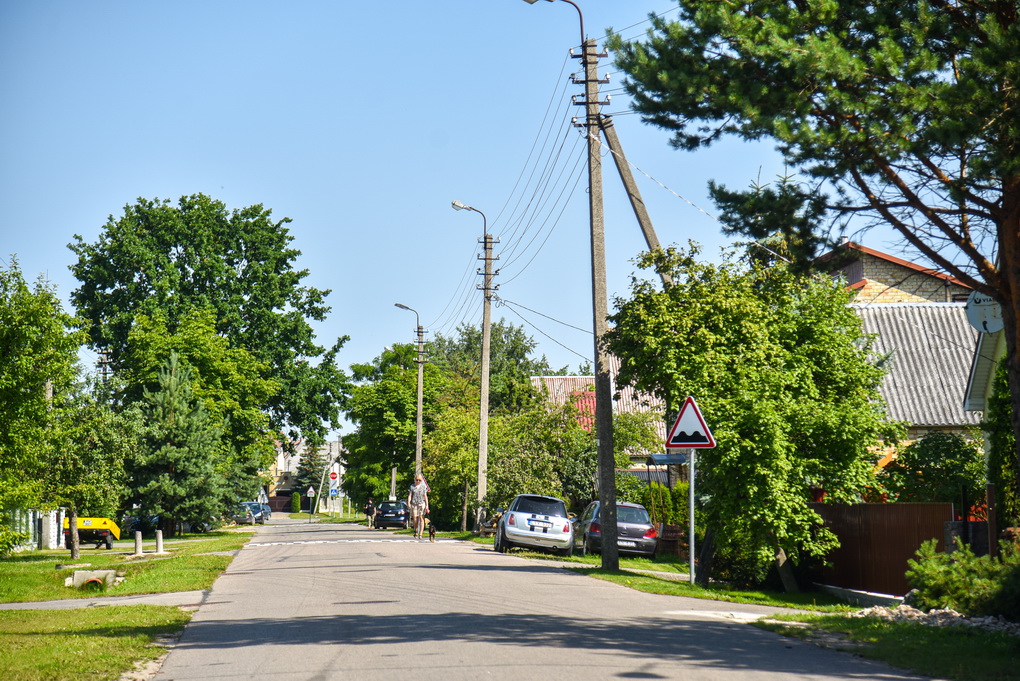 Individualių namų statybos Rožyne naują pagreitį įgavo 1953 m., o dabar tai žalias ir jaukus kvartalas. P. ŽIDONIO nuotr. 