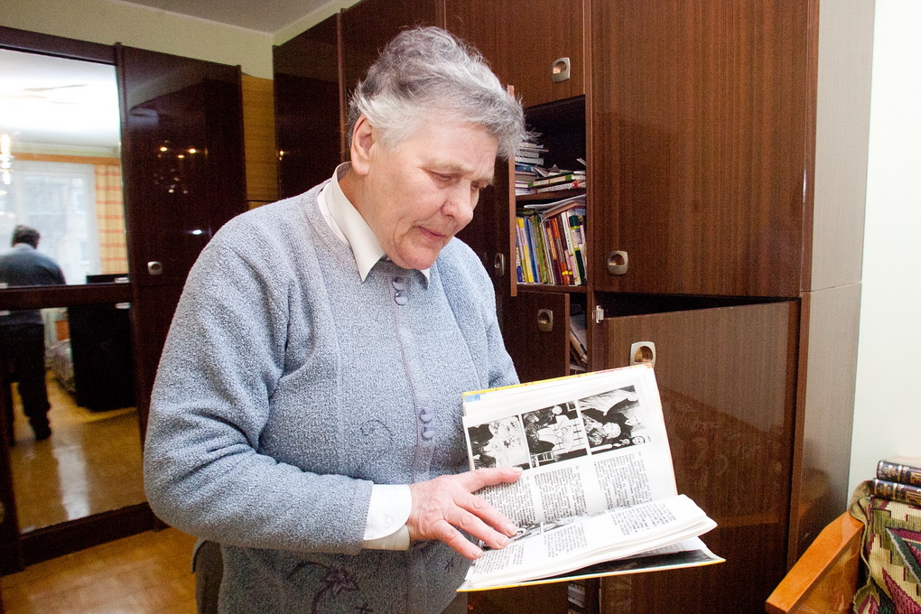 Sesuo Ona Pranskūnaitė 2012-aisiais. A. REPŠIO nuotr.