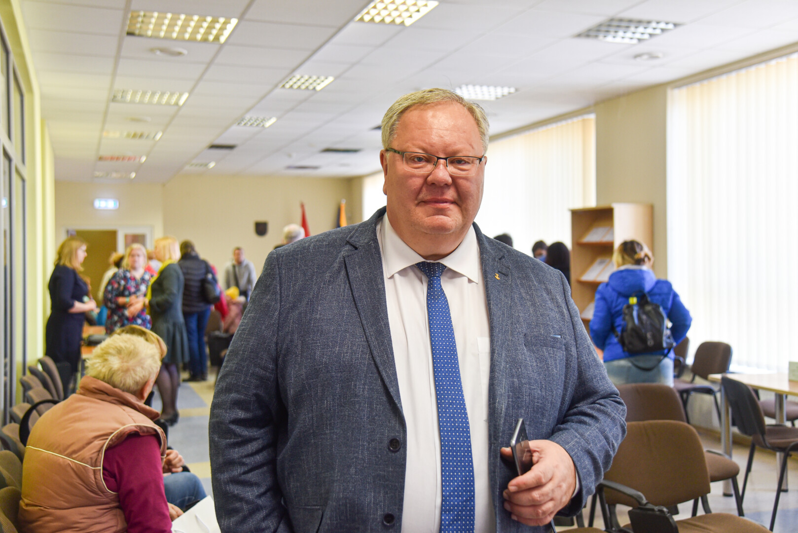 Visvaldas Matkevičius prognozuoja artėjant skandalingą situaciją: nuostolingai negalintis dirbti verslas stabdys veiklą, prasidės masiniai darbuotojų atleidimai. „SEKUNDĖS“ nuotr. 