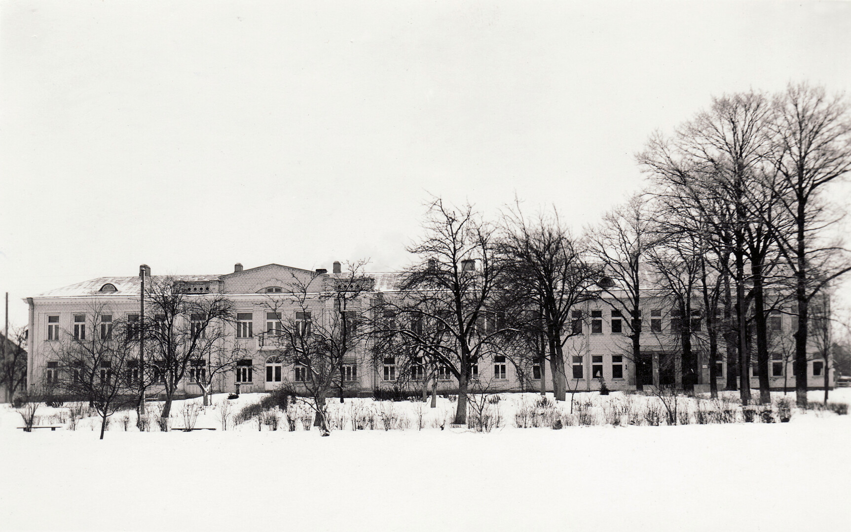Senasis Panevėžio apskrities ligoninės pastatas. PANEVĖŽIO KRAŠTOTYROS MUZIEJAUS rinkinių nuotr.