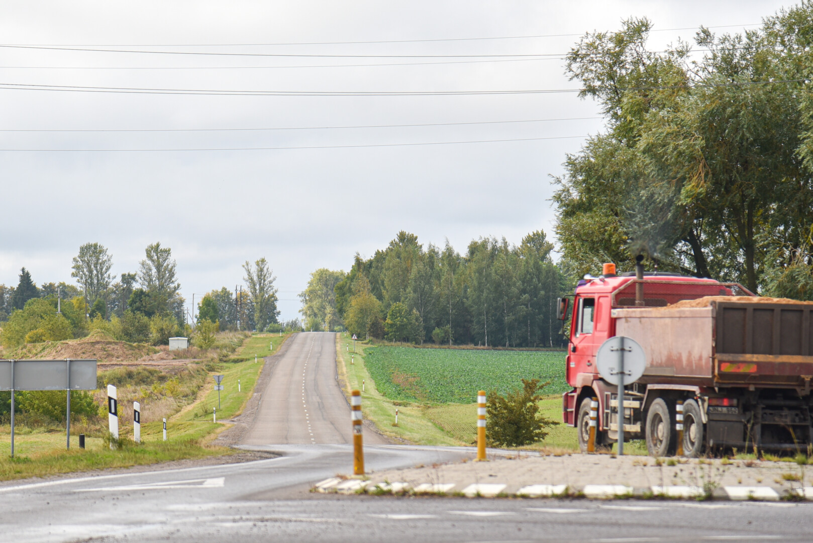 Dviračių takas suplanuotas ir iki Naujamiesčio. P. ŽIDONIO nuotr.