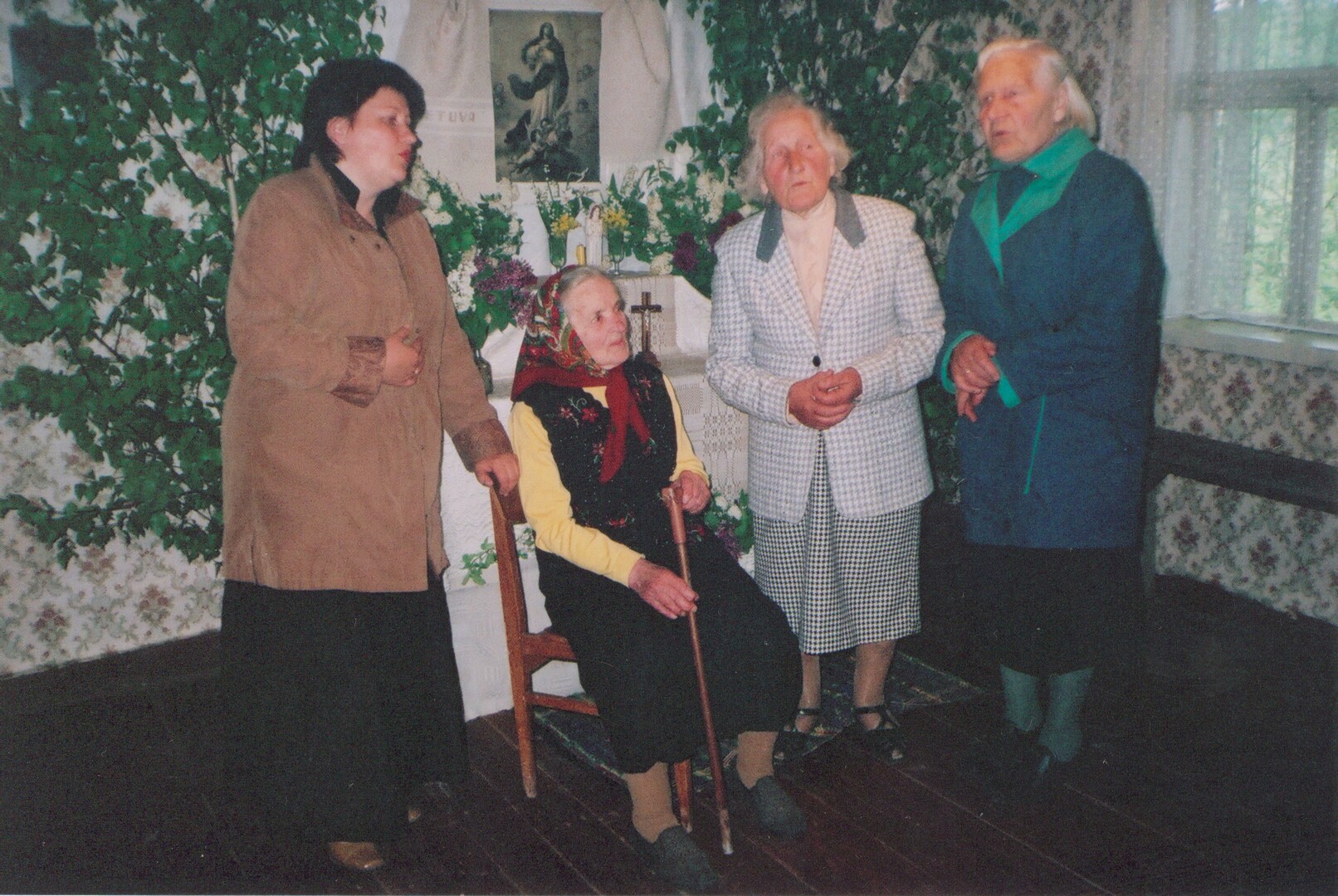 Per Mojavas – Gegužines pamaldas – Nibragalio kaime. 2006 metai. Fotografavo S. Skrebė. PANEVĖŽIO KRAŠTOTYROS MUZIEJAUS SKAITMENINIO ARCHYVO nuotr.