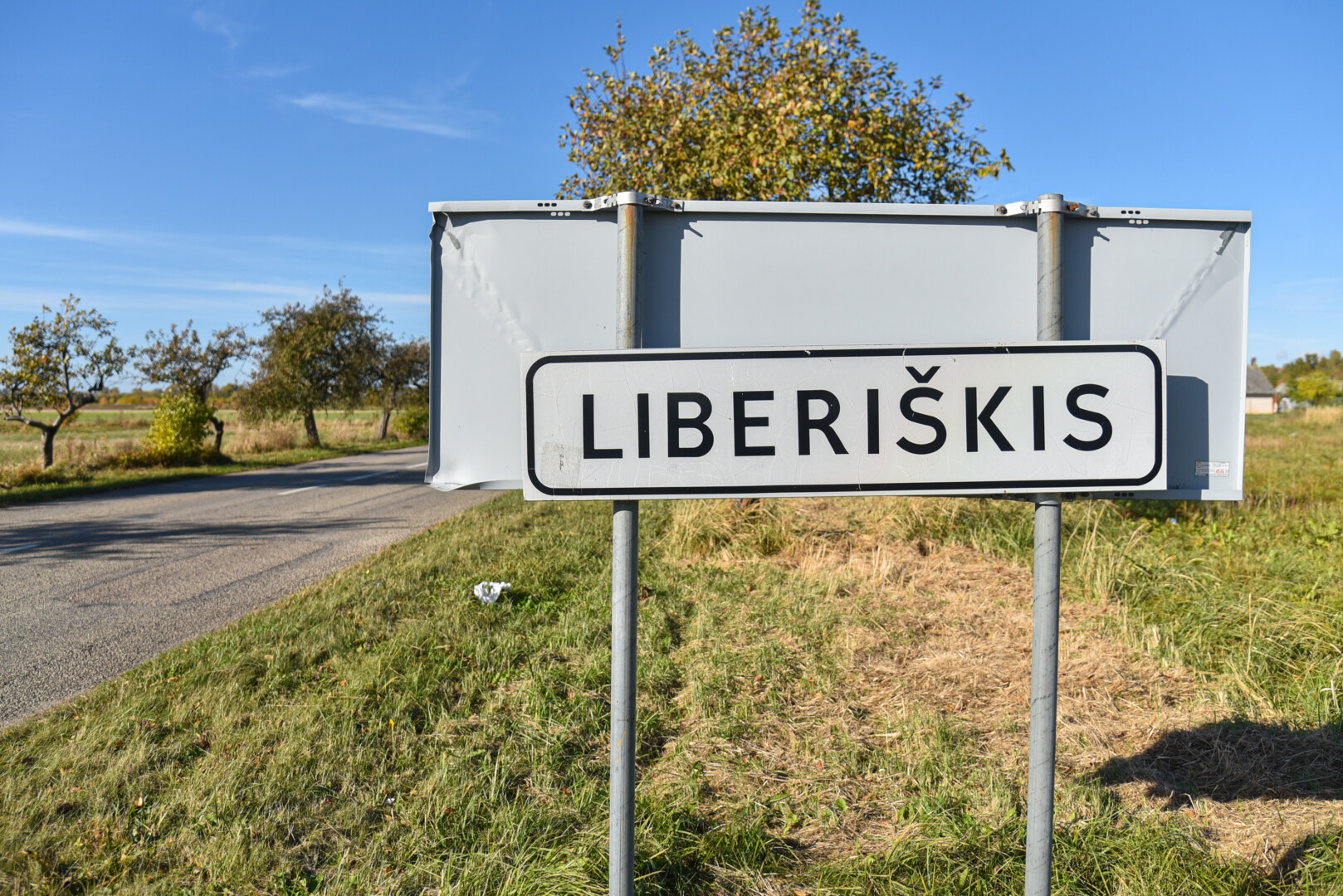 Liberiškyje kadaise veikė kelios parduotuvės, dabar vos išgyvena viena. P. Židonio nuotr.