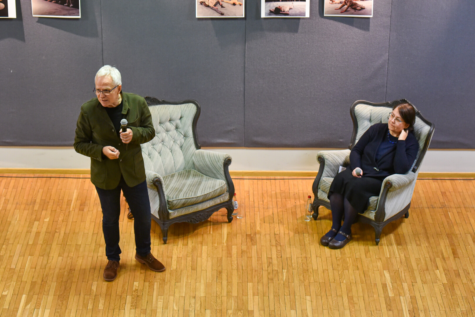 Pasak Vytauto Anužio, savo mokytojui J. Miltiniui turbūt neišdrįstų nieko pasakyti – vien pagalvojus apie šią asmenybę jį apima jaudulys. P. ŽIDONIO nuotr.