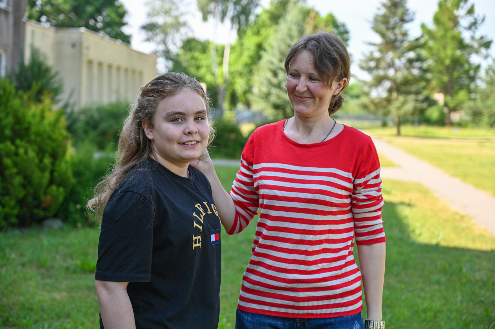 Linkaučiuose prisiglaudusi ekonomistė Valentina Zavalej. P. ŽIDONIO nuotr.