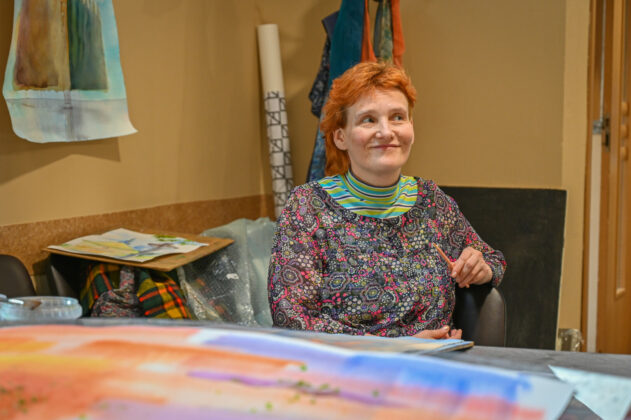 Saulė Urbonavičiūtė sako Krekenavoje pajutusi Dievo artumą. P. Židonio nuotr.