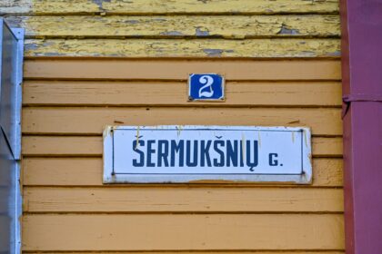 Ne Rožyne, kur gatvių tinklas skamba įvairiausiais medžių ir gėlių vardais, o šiapus geležinkelio esanti Šermukšnių gatvė dabar turi savą istoriją, saugo prisiminimus ir didžiuojasi iškiliaisiais savo išeiviais.