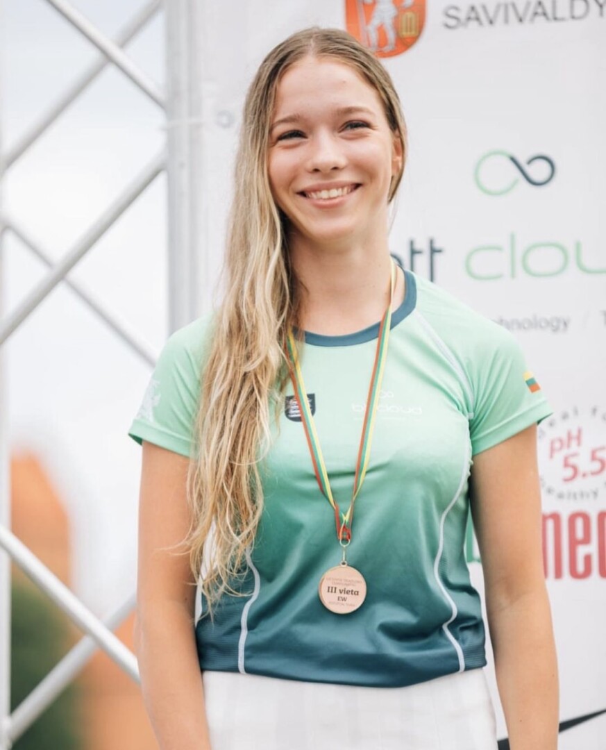 Jau antrą dešimtmetį sporte skaičiuojanti Unė Narkūnaitė sako ne kartą įsitikinusi, jog tam, kad pasijustum nugalėtoju, visai nebūtina laimėti. M. BARTAŠEVIČIAUS nuotr.