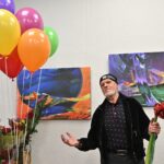 Petro Kaupelio meninės fotografijos primena dailininkų drobes su ištaškytais dažų purslais. G. KARTANO nuotr.