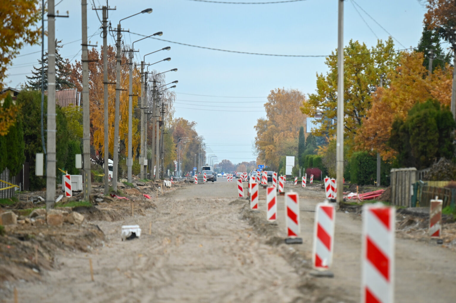 Liko du mėnesiai, kai eismui bus atverta rekonstruojama Smėlynės gatvės atkarpa nuo geležinkelio pervažos iki žiedo su Šiaurine gatve.