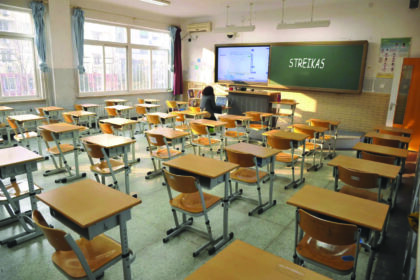 Kai kuriems mokiniams atostogos prasidėjo nė nesulaukus Kalėdų.