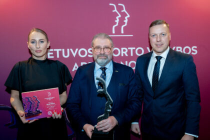 Vilniuje vykusiuose 2023 m. Lietuvos sporto vadybos apdovanojimuose Lietuvos sporto miestu paskelbtas Panevėžys.