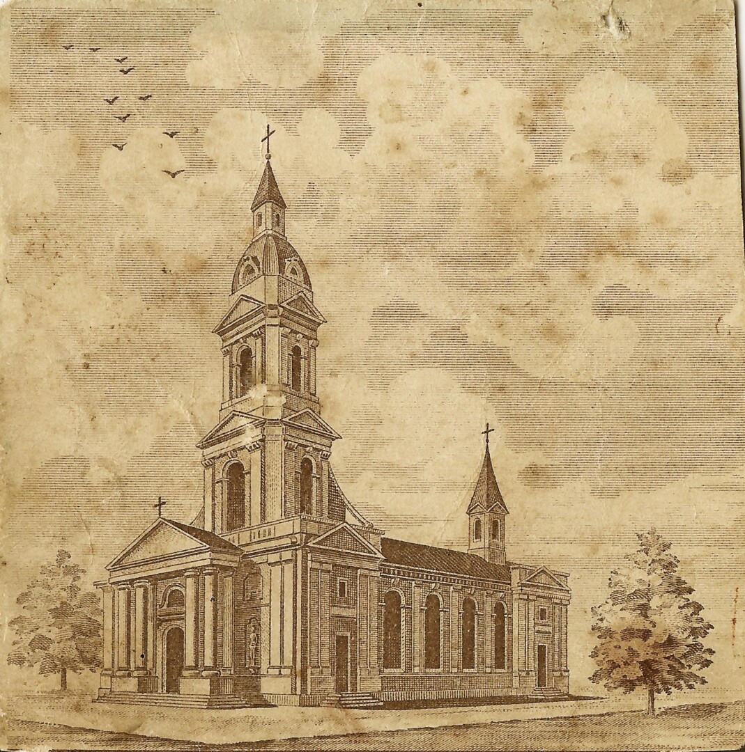 Kristaus Karaliaus katedra, 1908-ieji. PANEVĖŽIO KRAŠTOTYROS MUZIEJAUS rinkinių nuotr. 