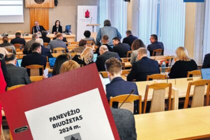 Panevėžio miesto taryba suraikė biudžeto pyragą, pagal kurį šįmet gyvens Aukštaitijos sostinė.