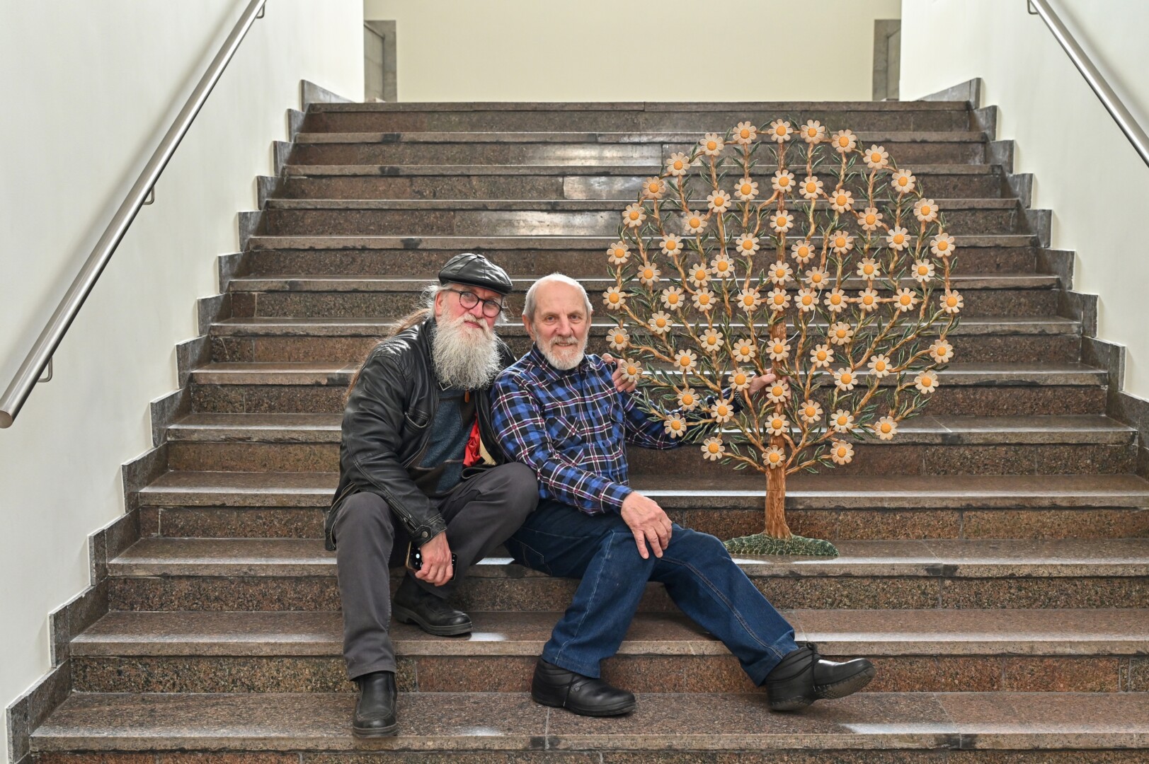 Stanislovas Bagdonavičius ir Julius Kuodis. G. Kartano nuotr.