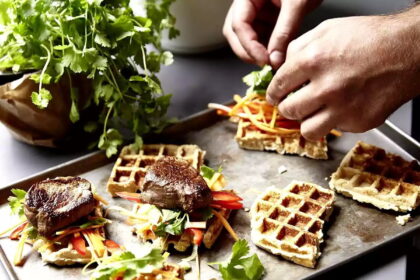 Pačiais įvairiausiais priedais pagardinti nesaldūs vafliai – neįprastas, bet labai patogus patiekalas sotiems pusryčiams ar net priešpiečiams. Ir gardi alternatyva visiems, kam jau pabodo blyneliai ar tuo labiau sumuštiniai.