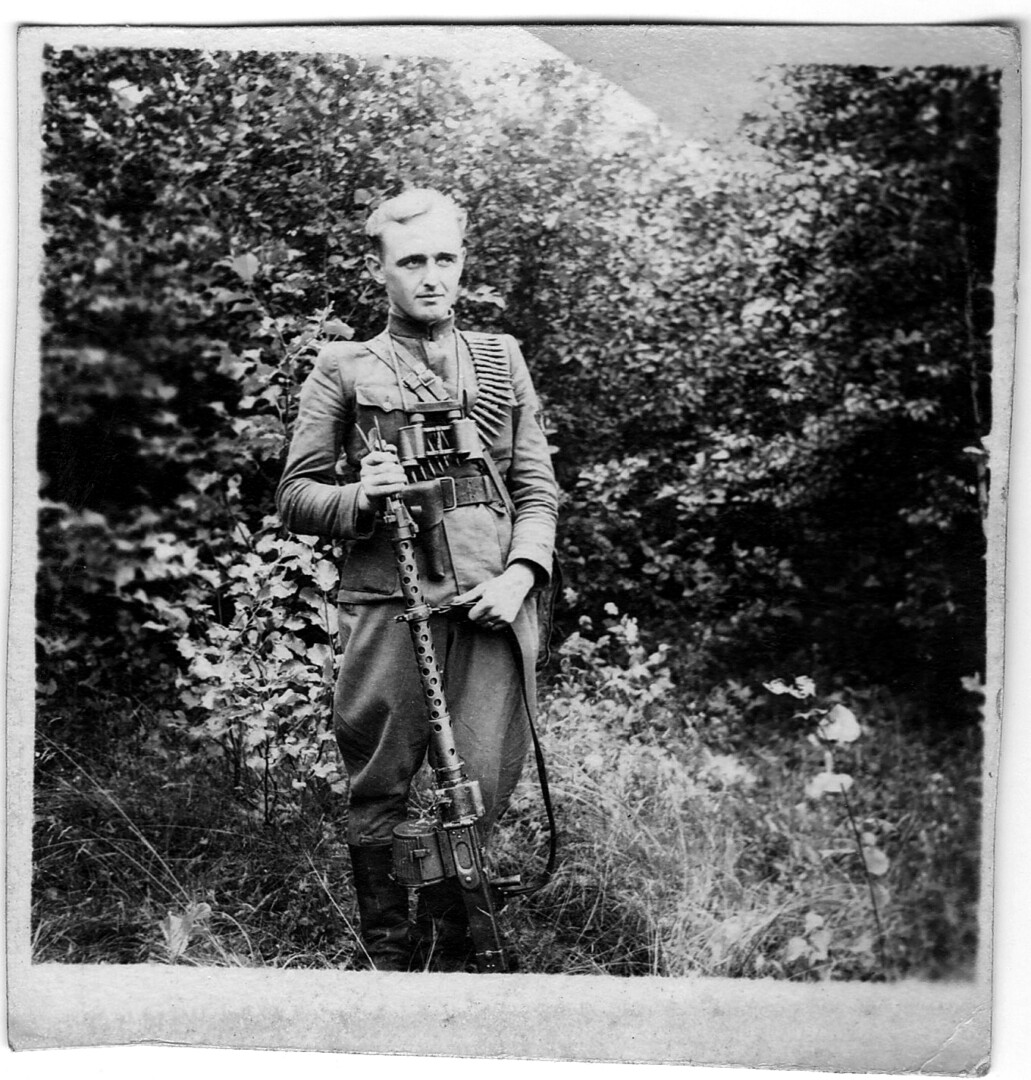 Būrio vadas Jonas Vepštas-Paukštelis. PANEVĖŽIO KRAŠTOTYROS MUZIEJAUS rinkinių nuotr.