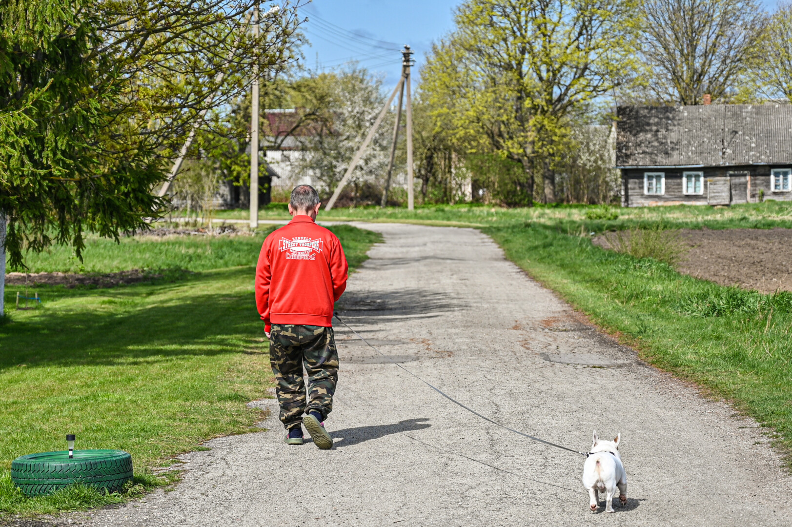 Slėptis mėgstantis Ričardas ant kojų buvo sukėlęs policiją, į jo paieškas leidosi sienos apsaugos pareigūnai. P. ŽIDONIO nuotr. 