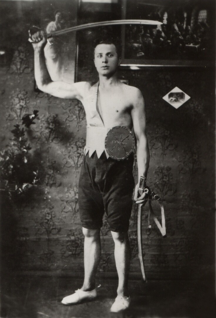 Petras Tarutis – kardų gladiatorius. PANEVĖŽIO KRAŠTOTYROS MUZIEJAUS fondų nuotr.