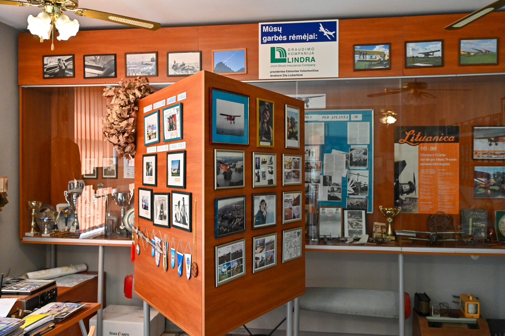 Panevėžio aeroklubo muziejus. G. KARTANO nuotr.